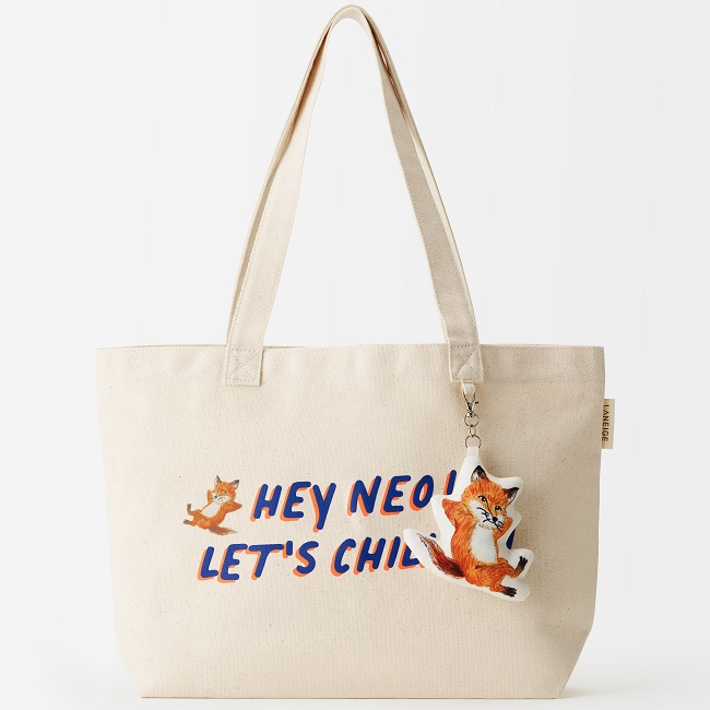 霧感持久NEO Cushion x Maison Kitsune 時尚帆布袋套裝