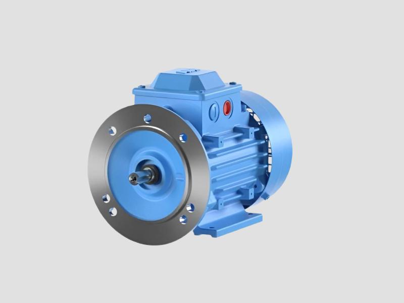 20 HP Three Phase ABB Induction Motor 6 Pole TEFC Foot Mounted