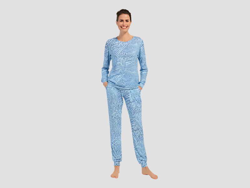 All over print night suit for women home wear