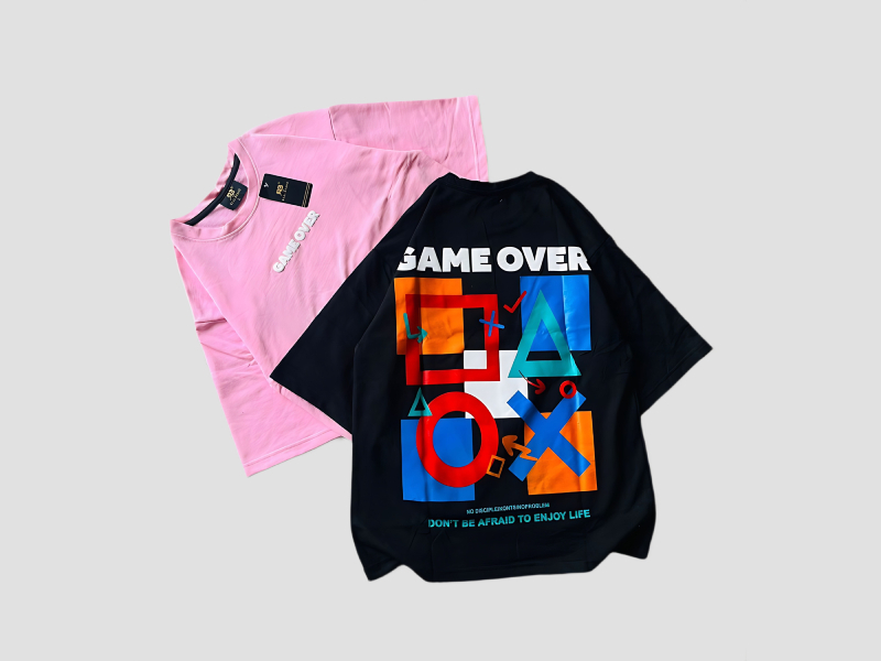 Kids t shirt for children in soft breathable cotton fabric