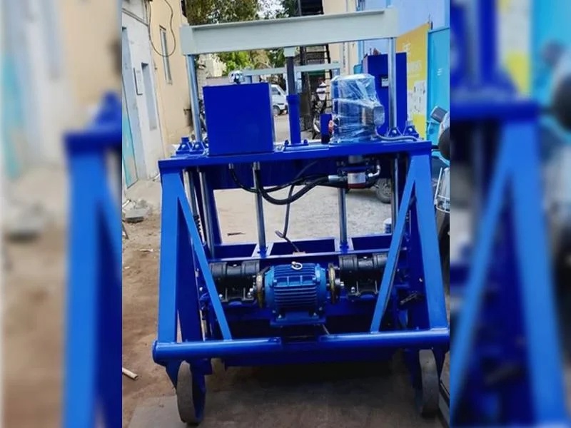 Concrete Block Making Machine