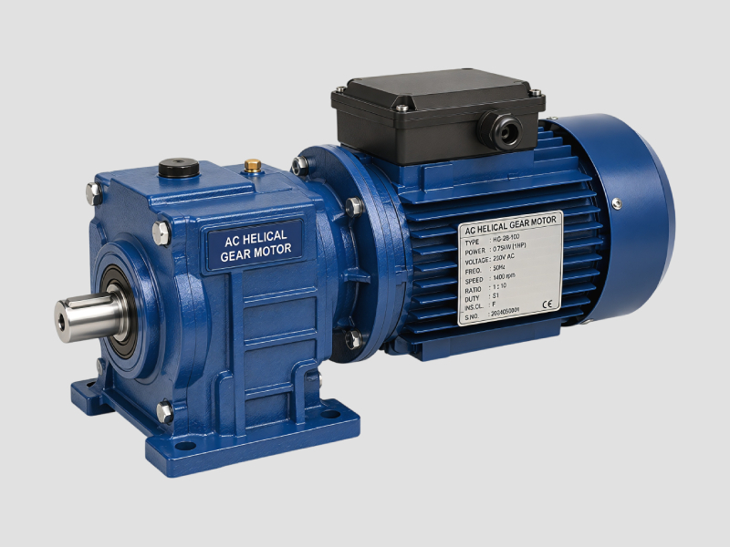 AC Helical Gear Motor