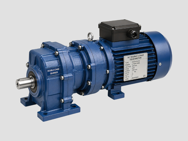 Double Stage Gearbox Motors
