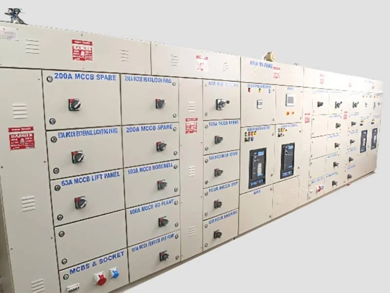 Main MV Panel High Voltage Power Distribution Industrial Control System Engineering