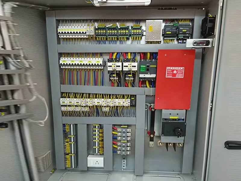 Parking Area Ventilation Panel  Electrical Panel Board Industrial Control System Engineering