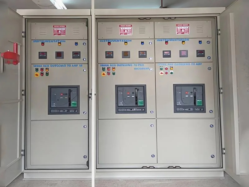 Power Distribution Panel Industrial Electrical Panel Control System Engineering