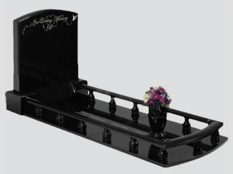 Black Granite Headstones – Premium Carved Granite Memorial