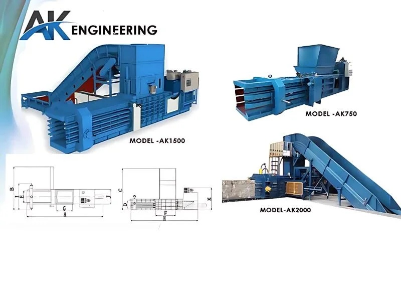 Paper Baling Press Machine