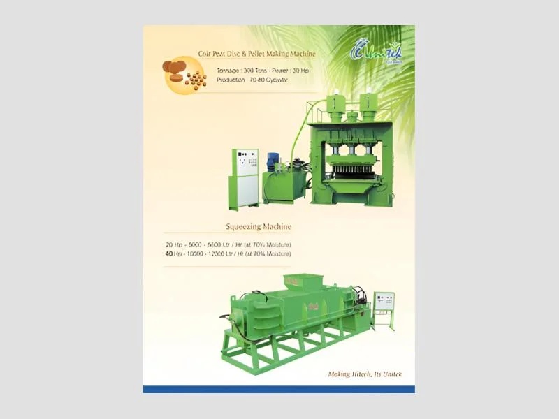 Coir Pith Machine