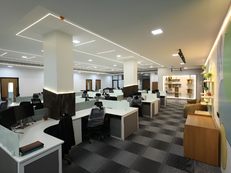 Crystal Frame Lofts For Elegant Open Office Concepts