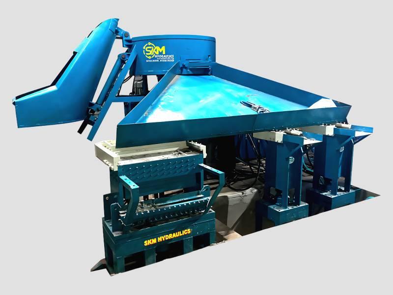 Semi-Automatic Interlock Brick Making Machine