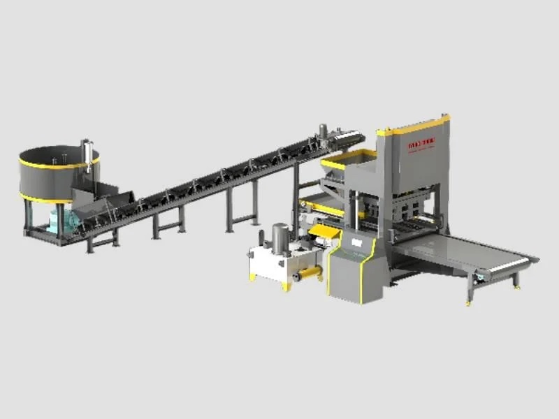 HB12 - Fly Ash Brick Plant - Semi Automatic