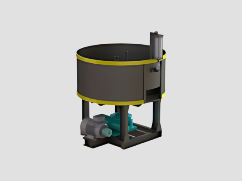 Pan Mixer Machine 1000 Kgs For Solid Block Machine