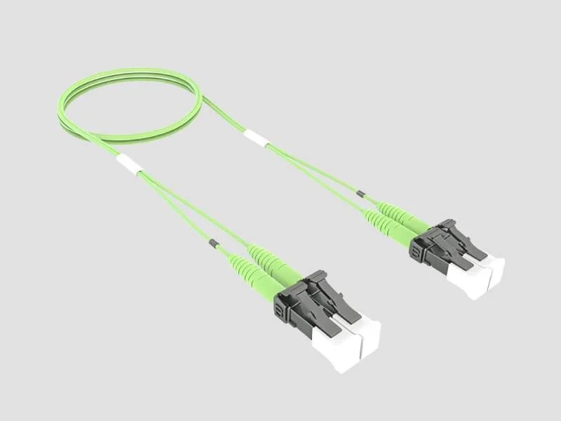 OM5 LC to LC, Fiber Patch Cord, 1.6 mm Duplex, Plenum