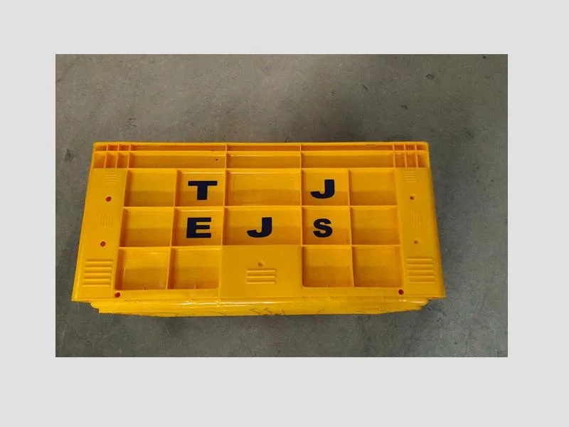 Double Wall Fish Crate 650×450×315 mm — Plastic Seafood Transport | Royal Crate Hub, Chennai