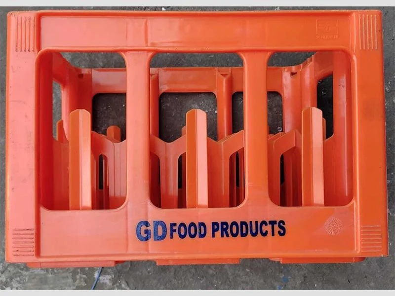 Goli Soda Plastic Crate 24 Partition — Beverage Industry Transport | Royal Crate Hub, Chennai