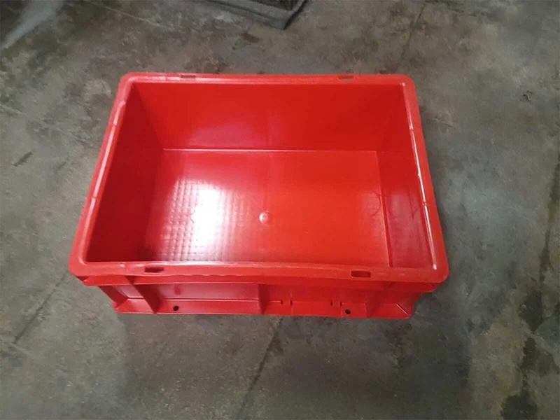 Heavy Duty Industrial Crate 400×300 mm — Plastic Logistics Container | Royal Crate Hub, Chennai
