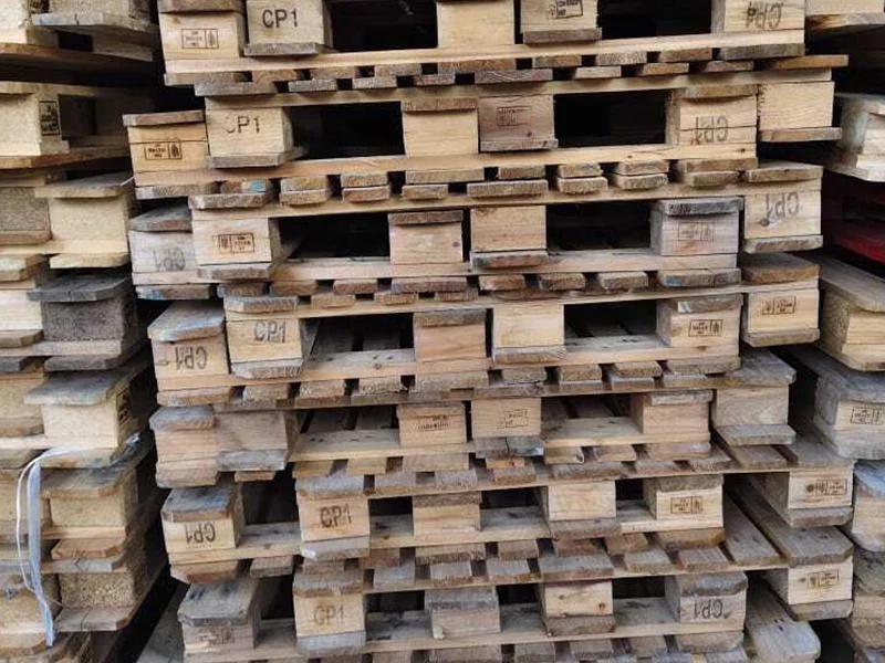 Wooden Timber Pallet — Industrial Storage & Transport Platform | Royal Crate Hub, Chennai