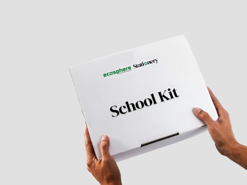 Eco-Friendly School Kit With Complete Supplies For Use