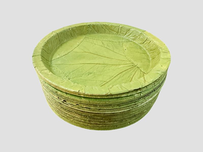 Siali Leaf Plate 12.5 Inch Thread Stitched Eco Serveware