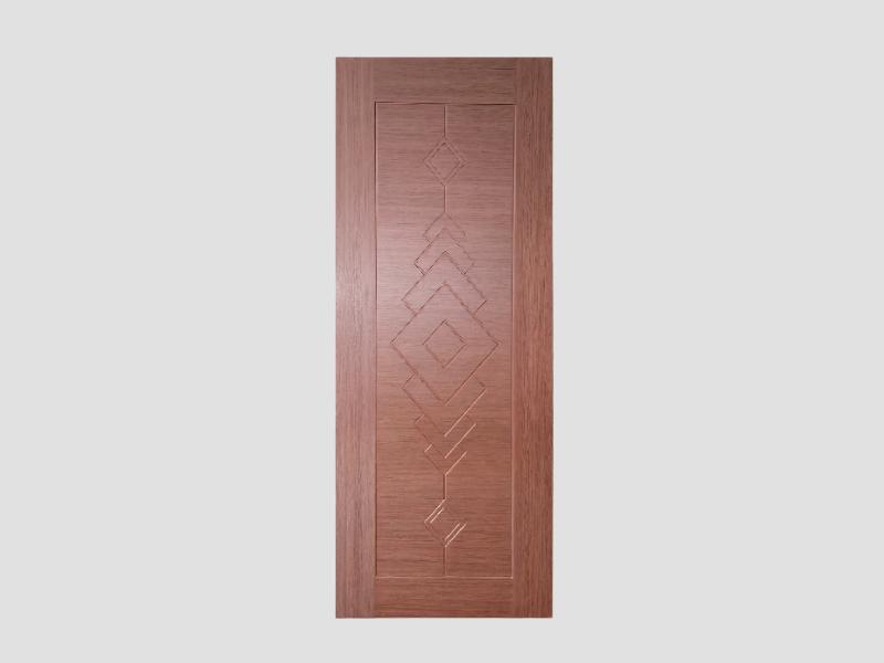 Crafted Interior Door Standard Finish With Grooved Membrane For Modern Homes