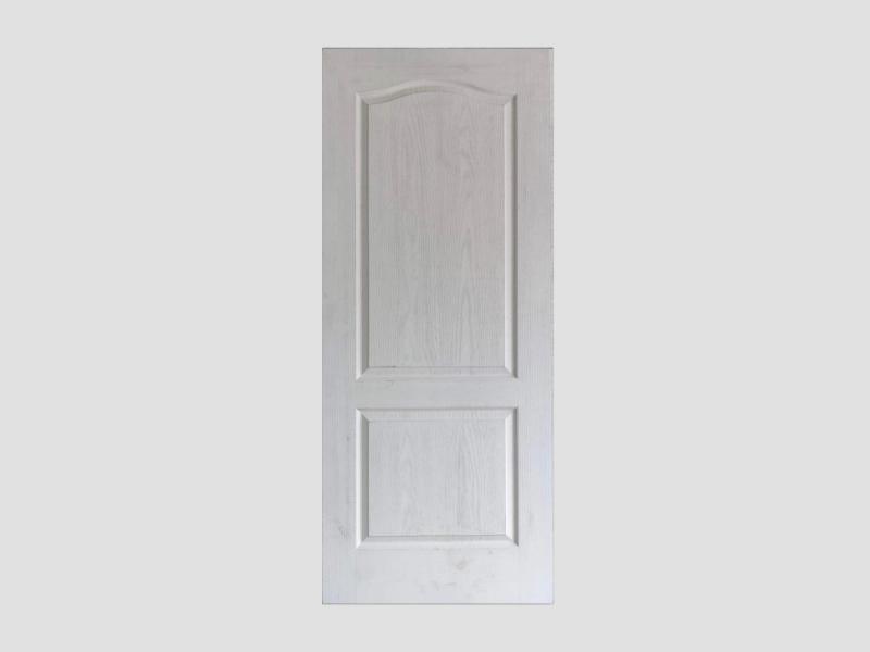 Minimalist White Skin 2 Panel Door For Contemporary Residential Spaces