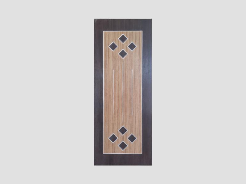 RW Steel Strip Membrane Door Panel Designer Finish For Apartments