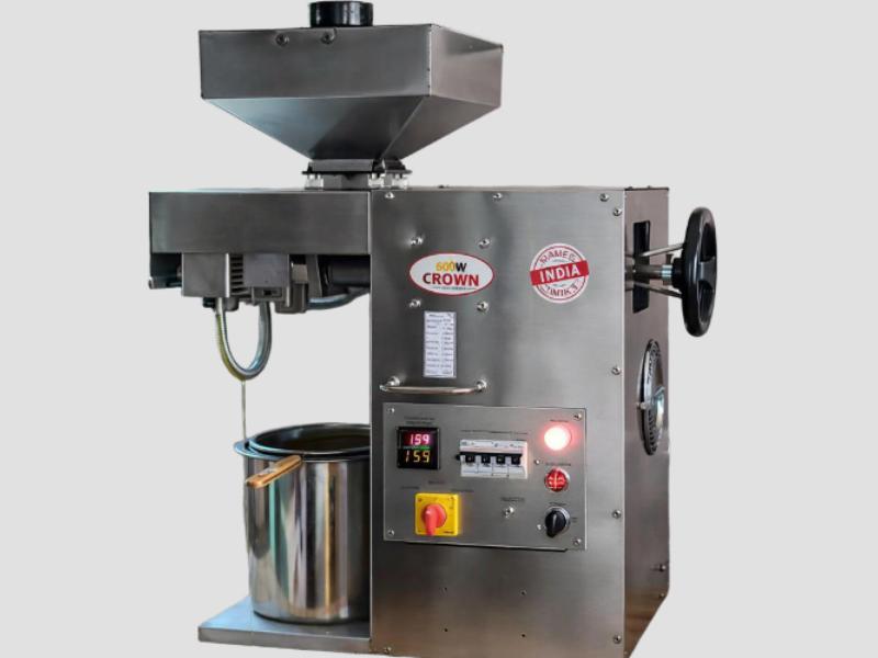 High-Capacity Commercial Oil Press Machine