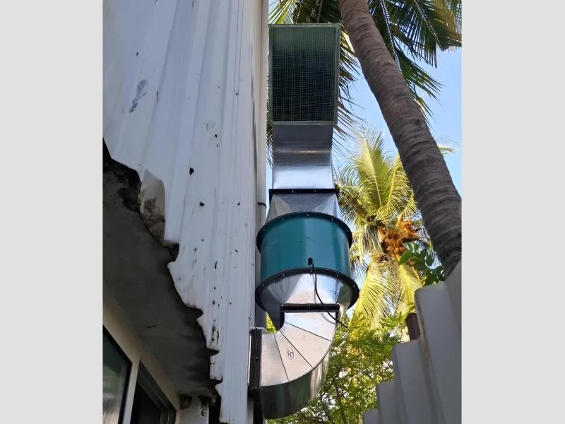 Axial Fan Used for Exhaust System