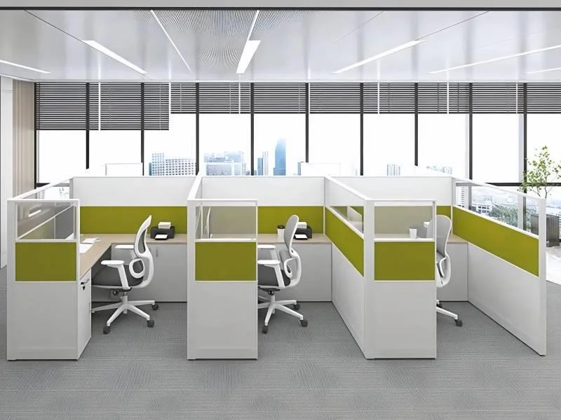 Cubicle and Partitioned Office Layout Design