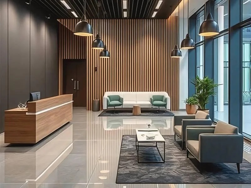 Reception Area Interior Design
