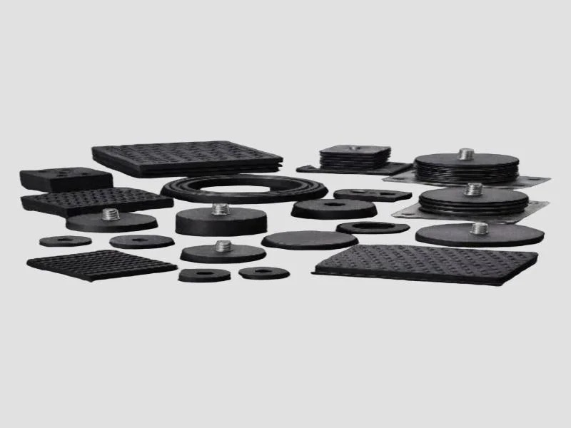 Anti Vibration and Skid Pads and Mounts for Industrial Equipment