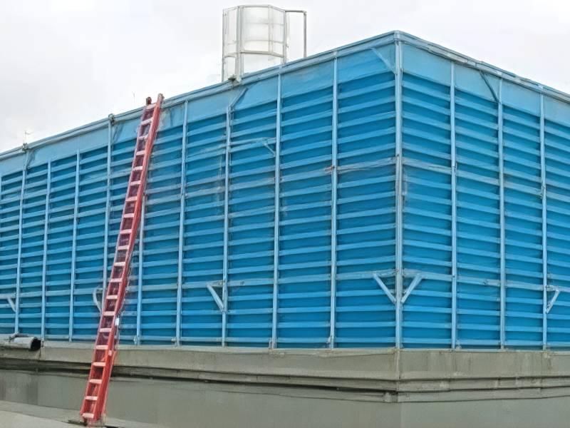 Fanless Fillless Draft Cooling Tower