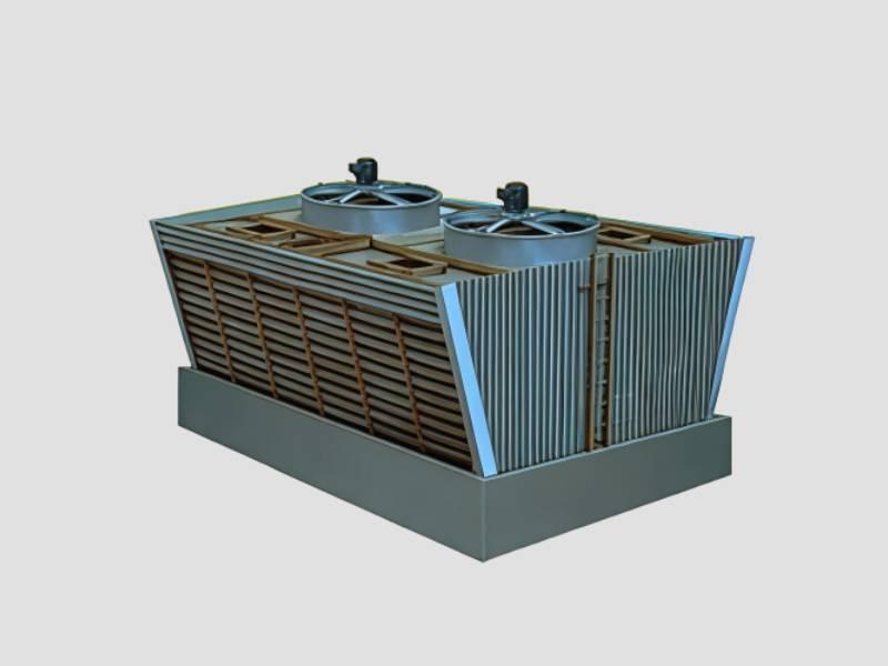 Induced Draft Wooden Cooling Towers Enhanced Airflow Cooling Design