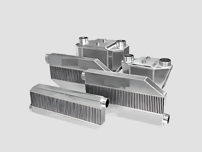 Intercooler Heat Exchanger Compressed Air Cooling Industrial Systems