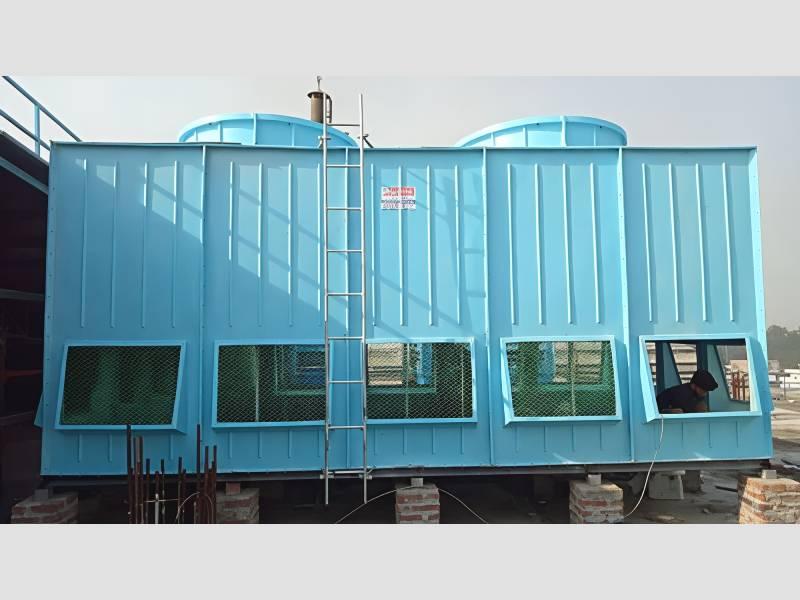 Rectangular Shape Cooling Towers Space Efficient Factory Cooling