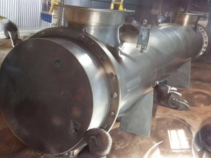 SS Tube Heat Exchanger Corrosion Resistant Process Cooling Equipment