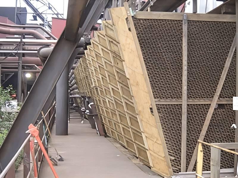 Wooden Fills Cooling Towers Natural Packing Industrial Water Cooling