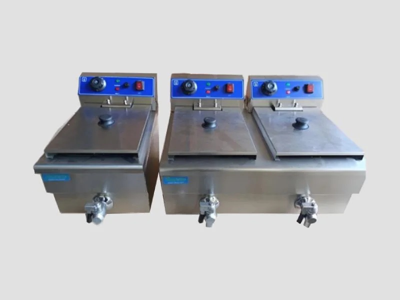 Electric Fryer For Snacks French Fries And Fast Food Outlets