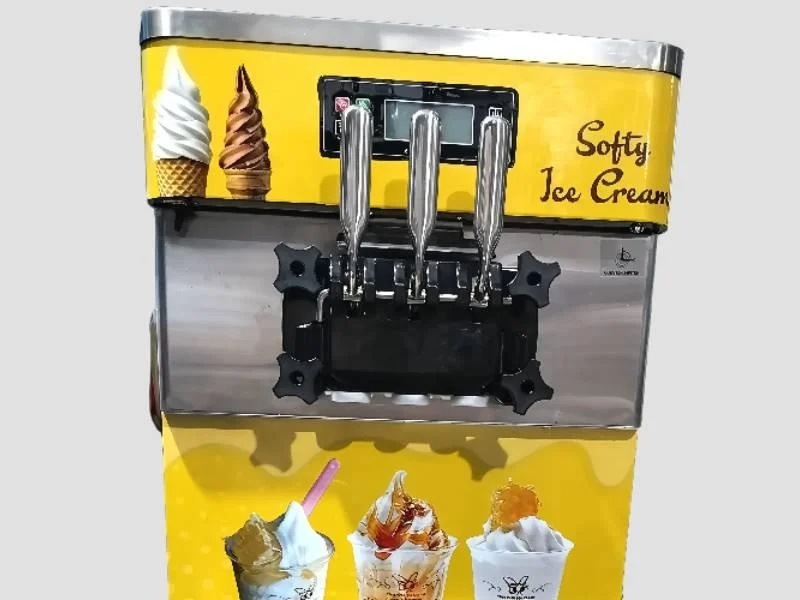 Electric Softy Ice Cream Machine Night Mode