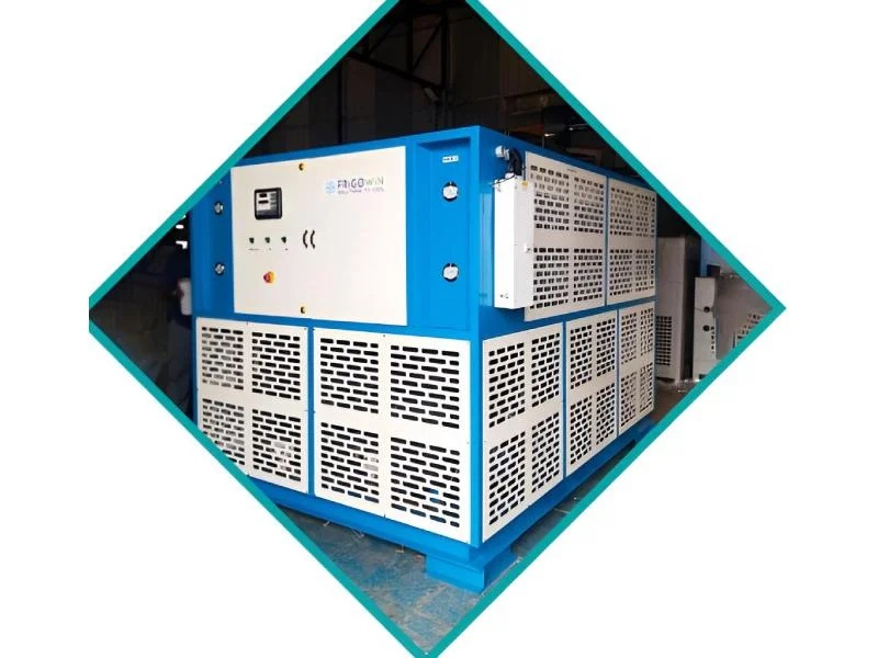 Batching Plant Chiller Concrete Cooling System For Construction Industry