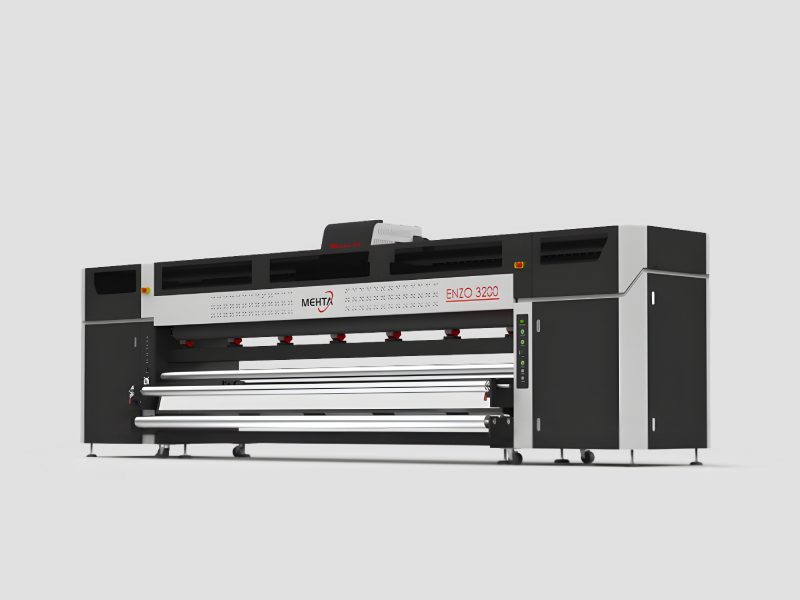 ENZO 3200T Wide Format Textile Printing Machine With Conveyor Belt