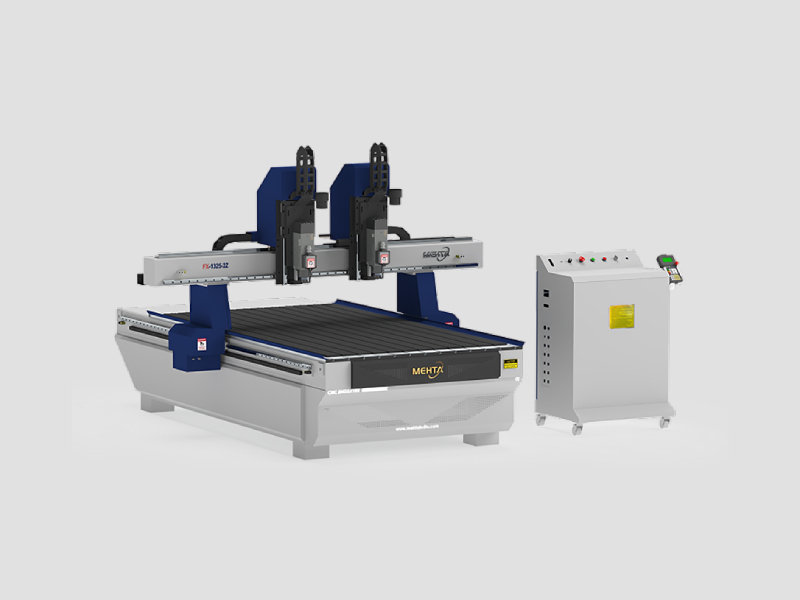 FX 1325 2Z Dual Head CNC Router Machine For Woodworking Industry