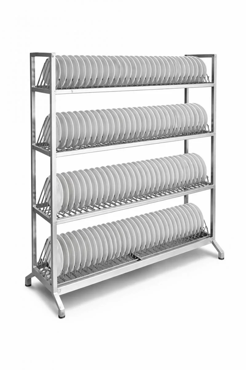 Canteen plate storage