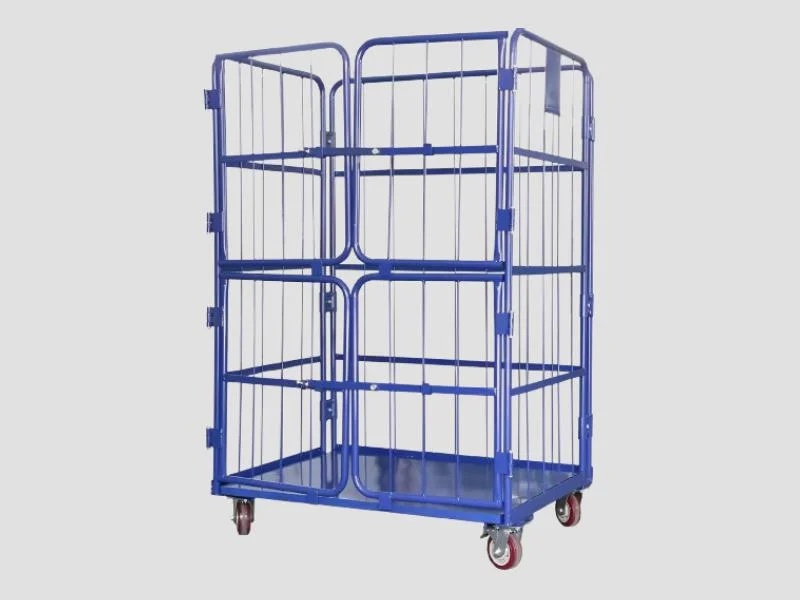Mesh Trolley Multi Tier Material Transport