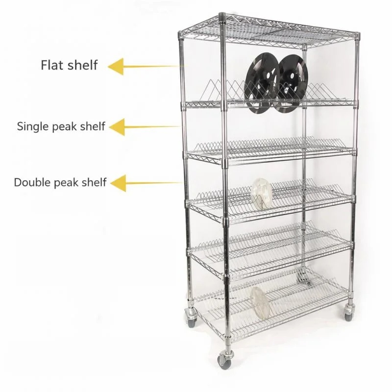 Six layer ESD reel trolley
