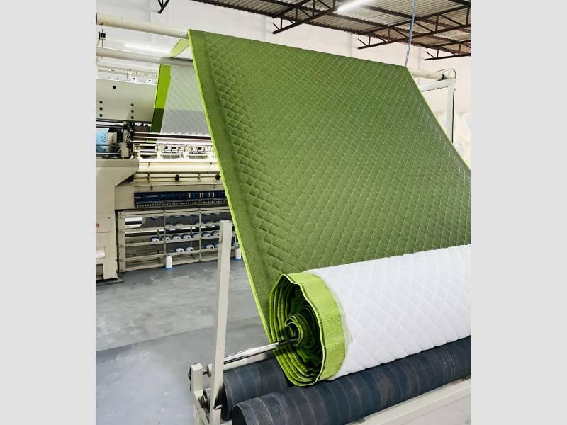 Jacquard Quilt Fabric For Bedding And Home Decor