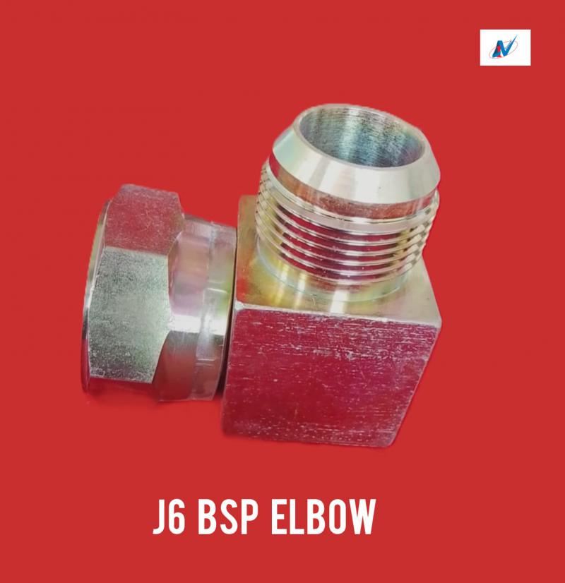 J6 BSP Elbow Hydraulic