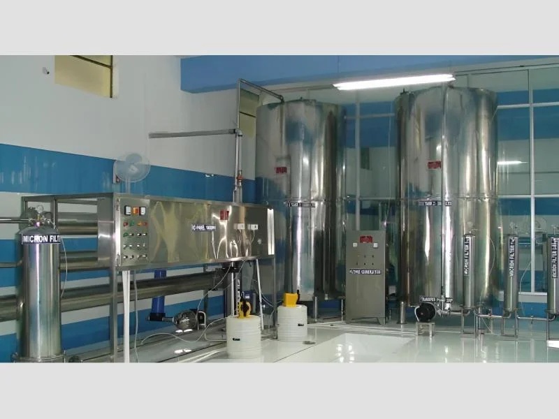 10,000 LPH Mineral Water Treatment Plant Purifies Raw Water