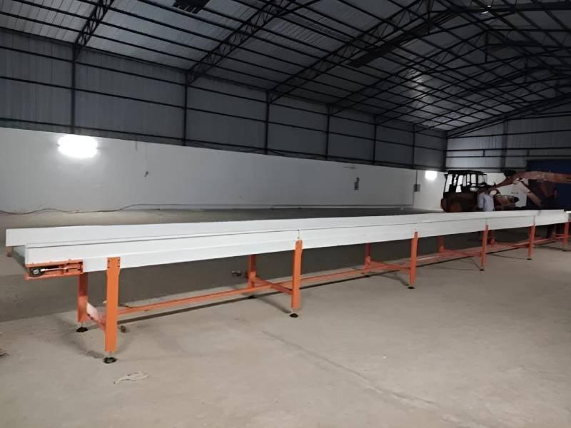 Flat Belt Conveyor Adjustable Speed for Packaging Applications